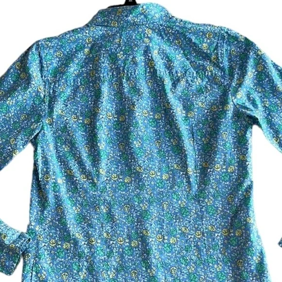 J. Crew "Ditsy" floral button up blouse Size XS - Picture 3 of 11